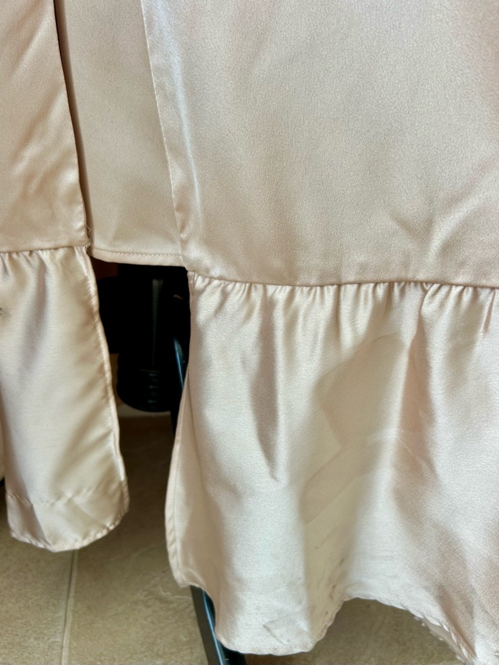 Show Me Your Mumu Clarissa Corset Dress Champagne Luxe Satin, Size M - Picture 14 of 16